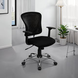 Black Mesh Back Ergonomic Office Chair