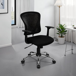 Black Mesh Back Ergonomic Office Chair
