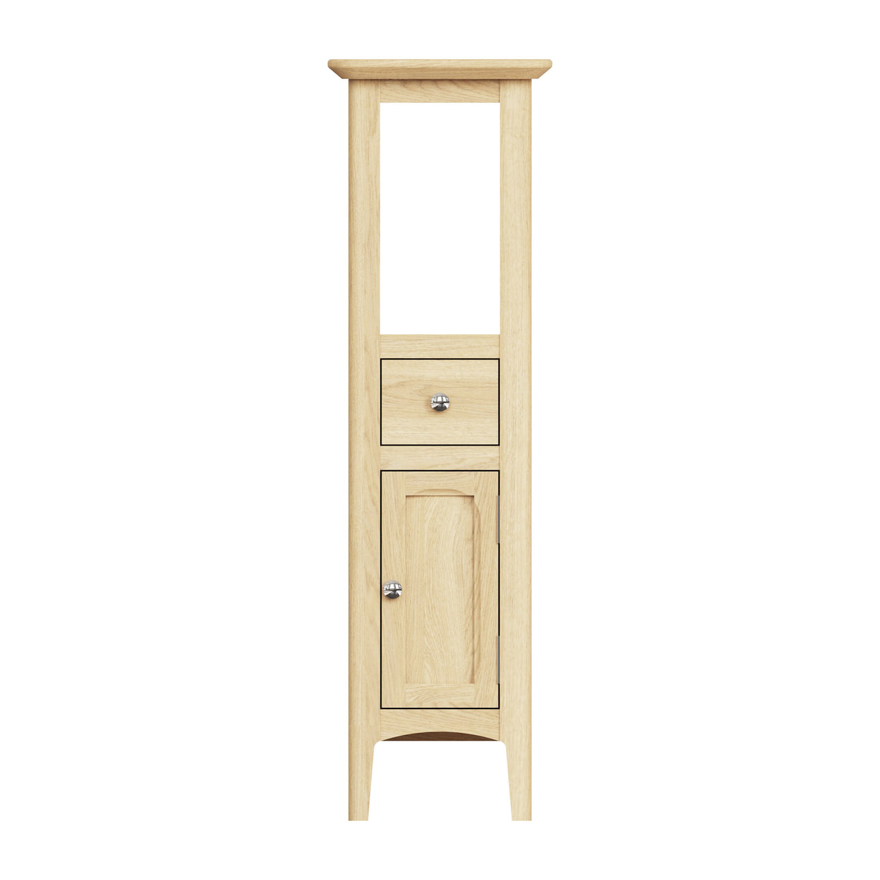 Newark Ash Assembled Tower Cabinet