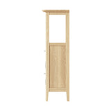 Newark Ash Assembled Tower Cabinet