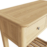 Hudson Ash 2 Drawer Console Hall Table