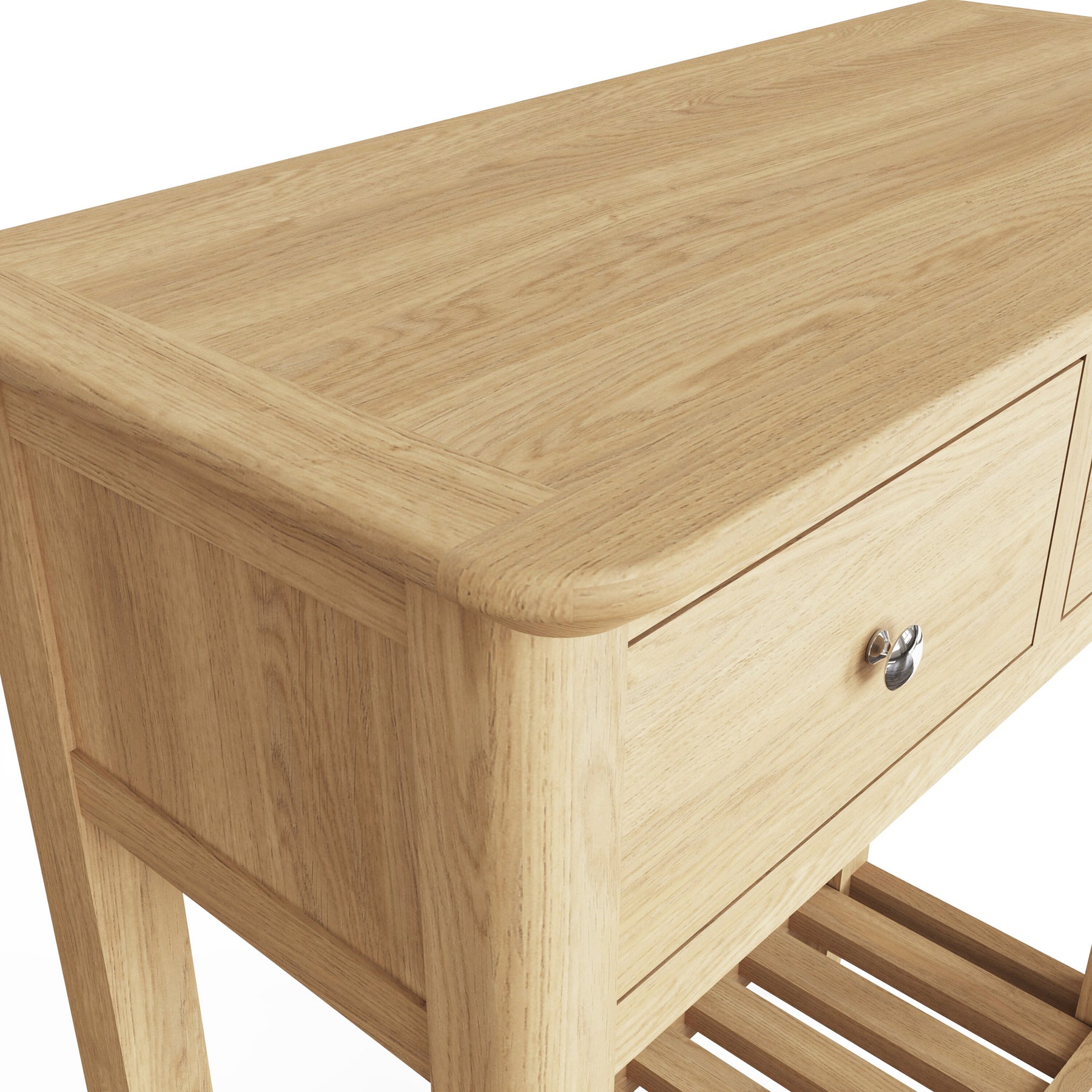 Hudson Ash 2 Drawer Console Hall Table