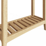 Hudson Ash 2 Drawer Console Hall Table