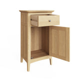 Hudson Ash 1 Door 1 Drawer Single Sideboard