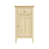 Hudson Ash 1 Door 1 Drawer Single Sideboard