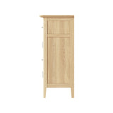 Hudson Ash 1 Door 1 Drawer Single Sideboard