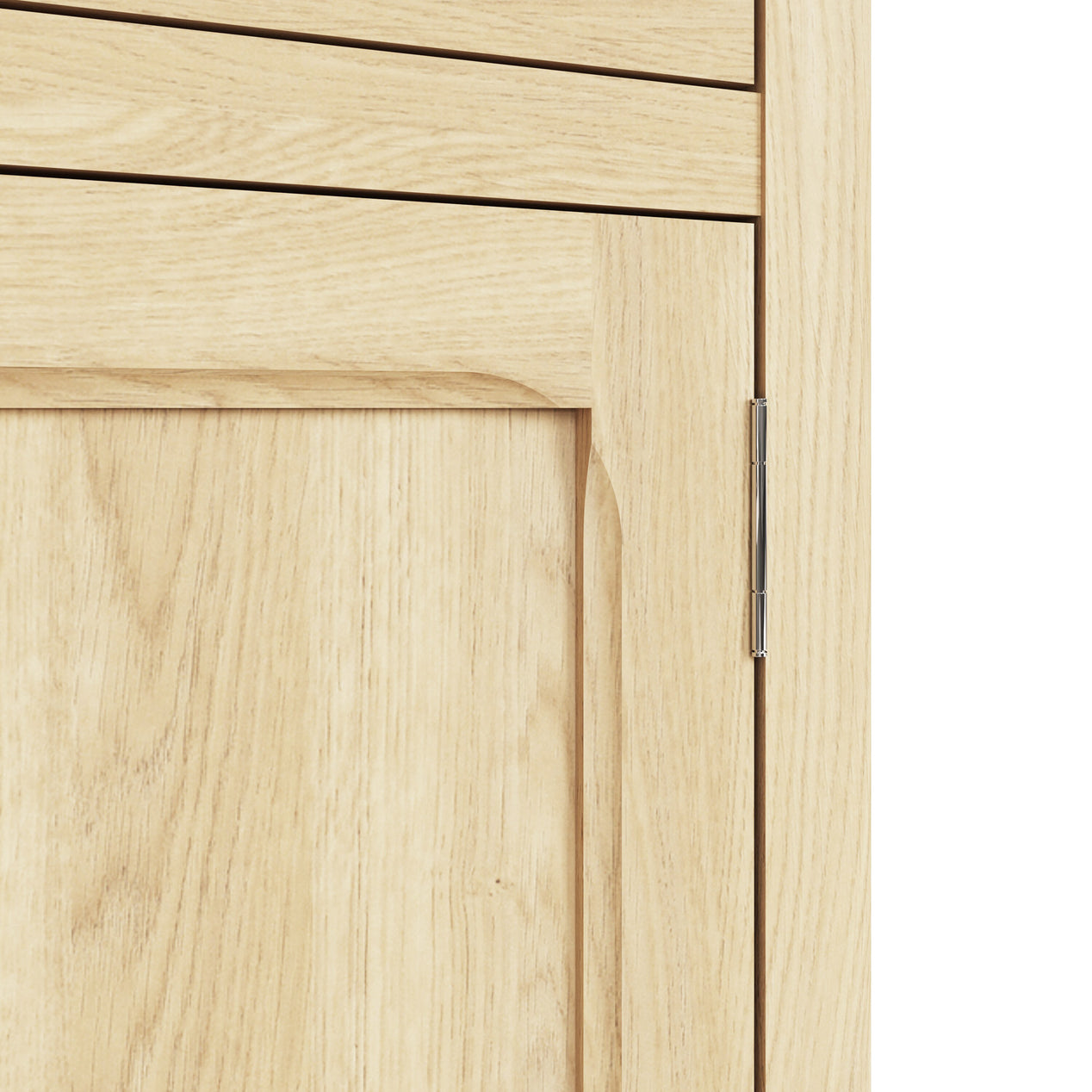 Hudson Ash 1 Door 1 Drawer Single Sideboard