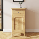 Hudson Ash 1 Door 1 Drawer Single Sideboard