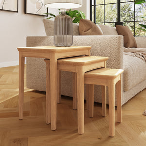 Hudson Ash Nest Of 3 Tables