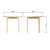Hudson Ash Round Breakfast Table