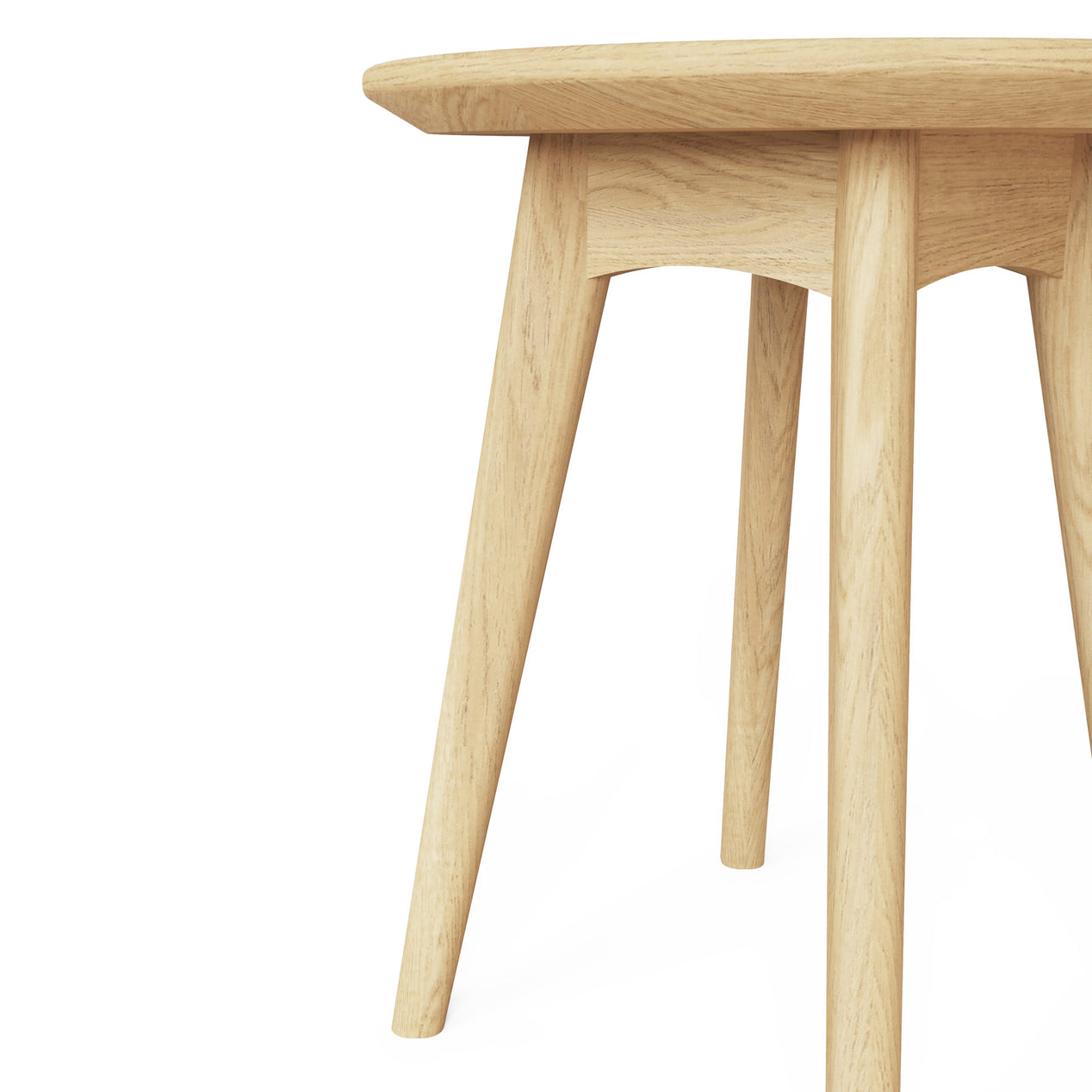 Newark Ash Round Wine Table
