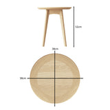 Newark Ash Round Wine Table