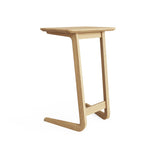Newark Ash Angled Sofa Tablet Table