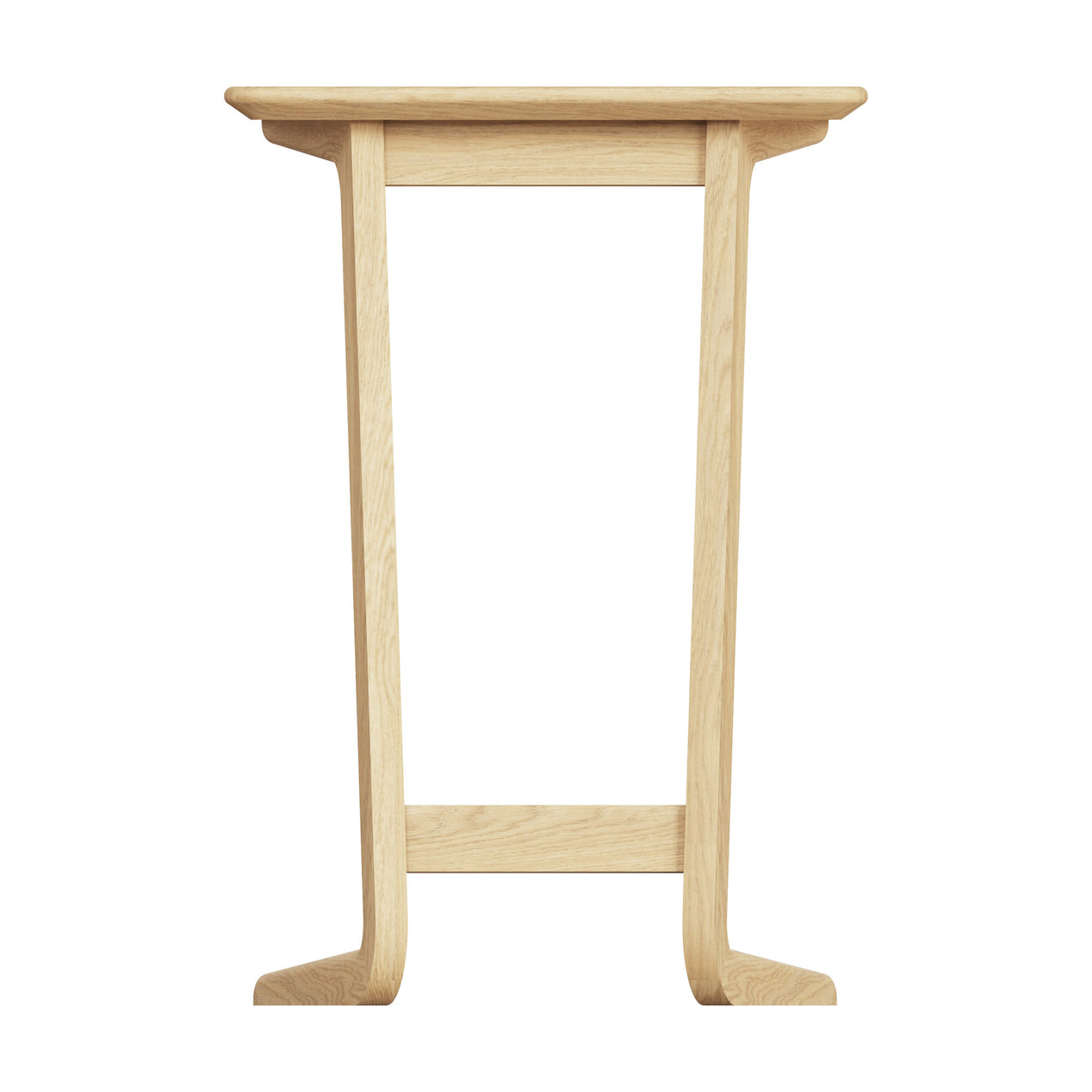 Newark Ash Angled Sofa Tablet Table