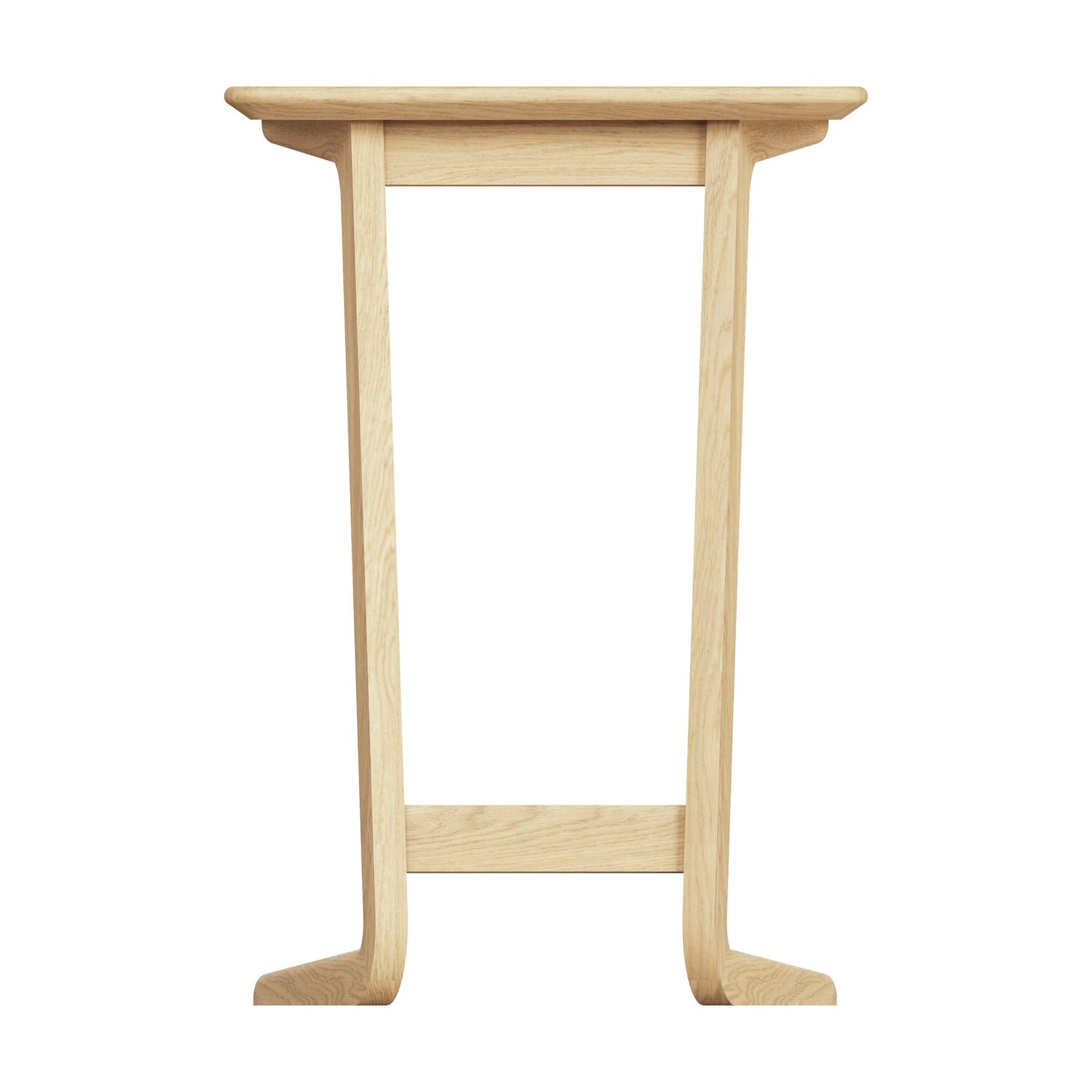 Newark Ash Angled Sofa Tablet Table