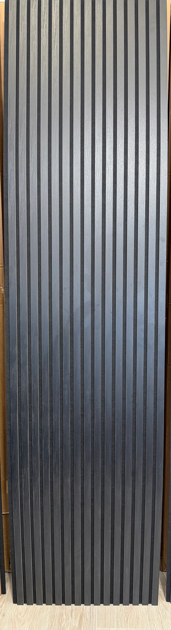 Premium Acoustic Wall Panel - Black Oak