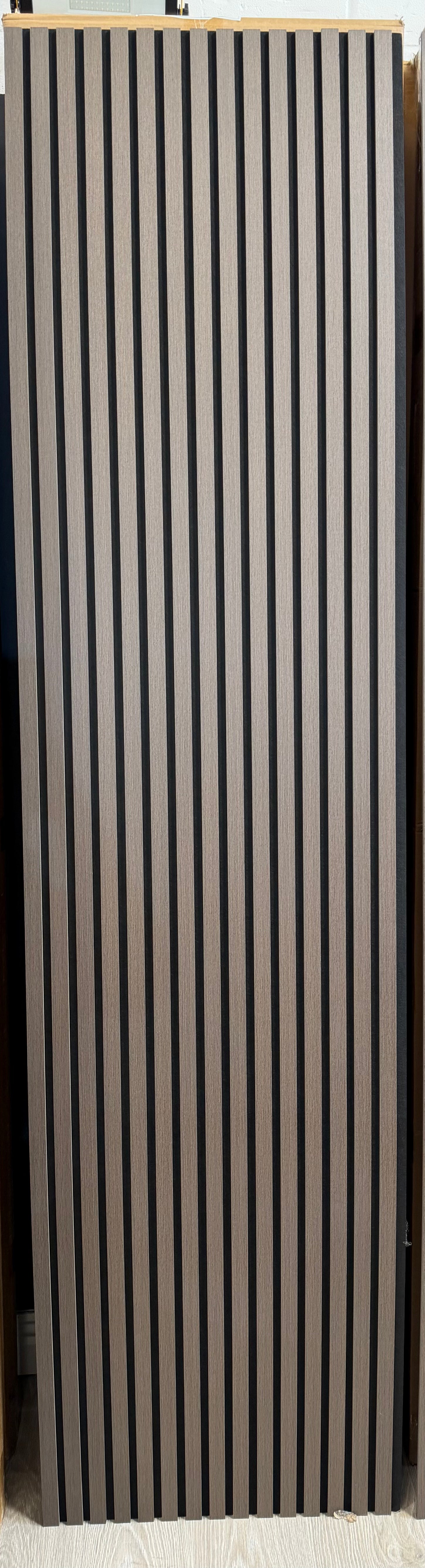 Premium Acoustic Wall Panel -Dark Walnut