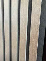 Premium Acoustic Wall Panel -Dark Walnut