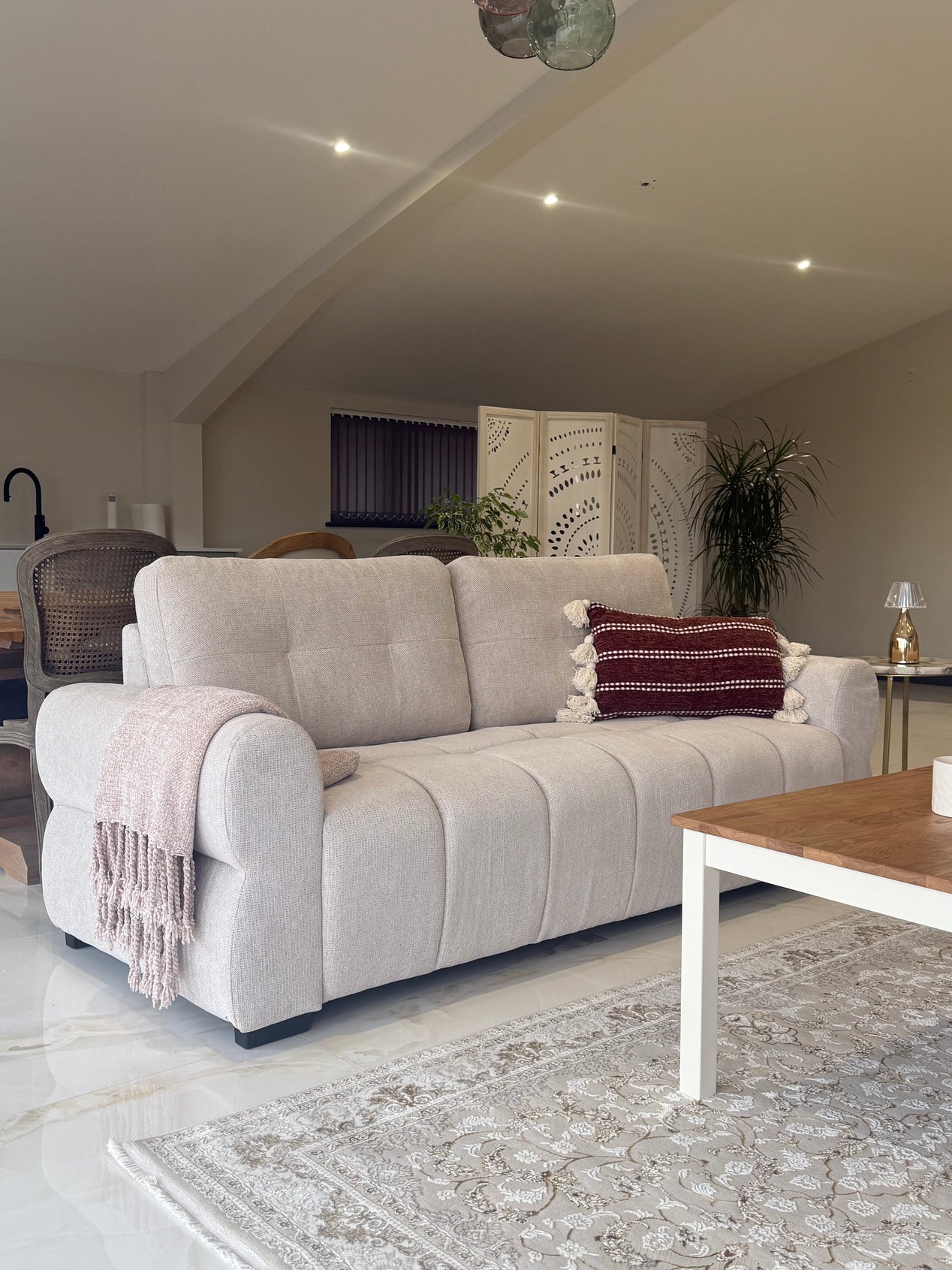 San Marino Sofa Beige 3+2 Set