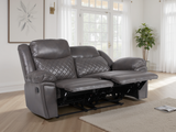 Myra Recliner Sofa Grey 2 Seater