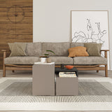 Kanta Modern Coffee Table Mocha Grey