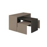 Kanta Modern Coffee Table Mocha Grey