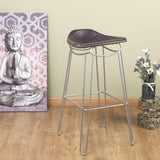 Artisan Breakfast Bar Stool Genuine Leather