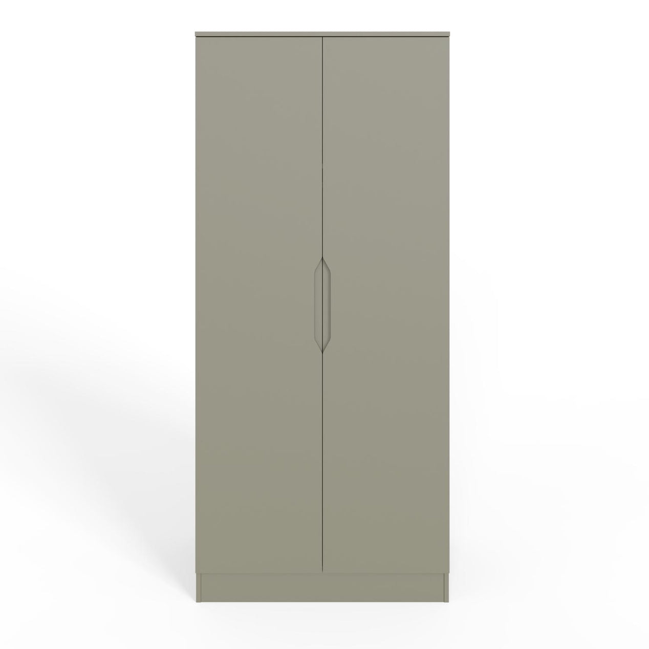 Luno 2 Door Double Wardrobe - Ash Green