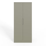 Luno 2 Door Double Wardrobe - Ash Green