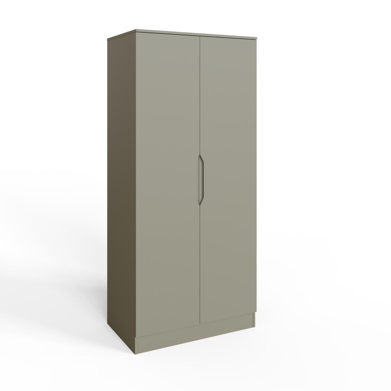 Luno 2 Door Double Wardrobe - Ash Green