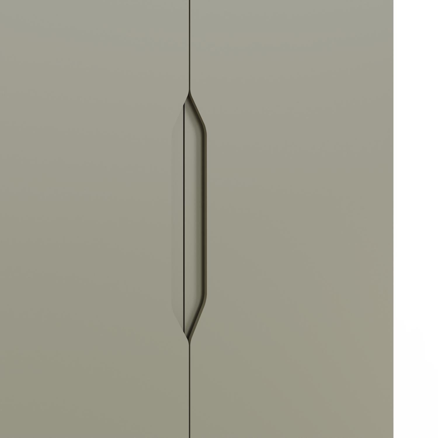 Luno 2 Door Double Wardrobe - Ash Green