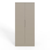 Luno 2 Door Double Wardrobe - Putty
