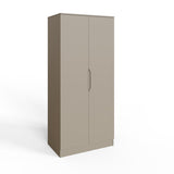 Luno 2 Door Double Wardrobe - Putty