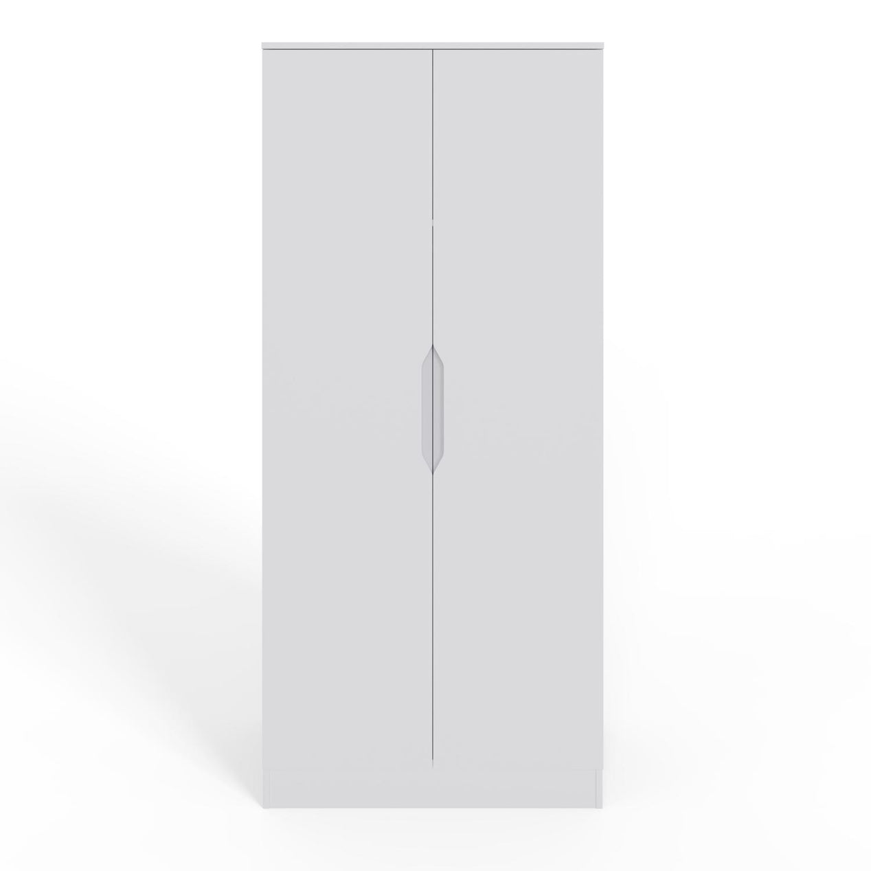 Luno 2 Door Double Wardrobe - White