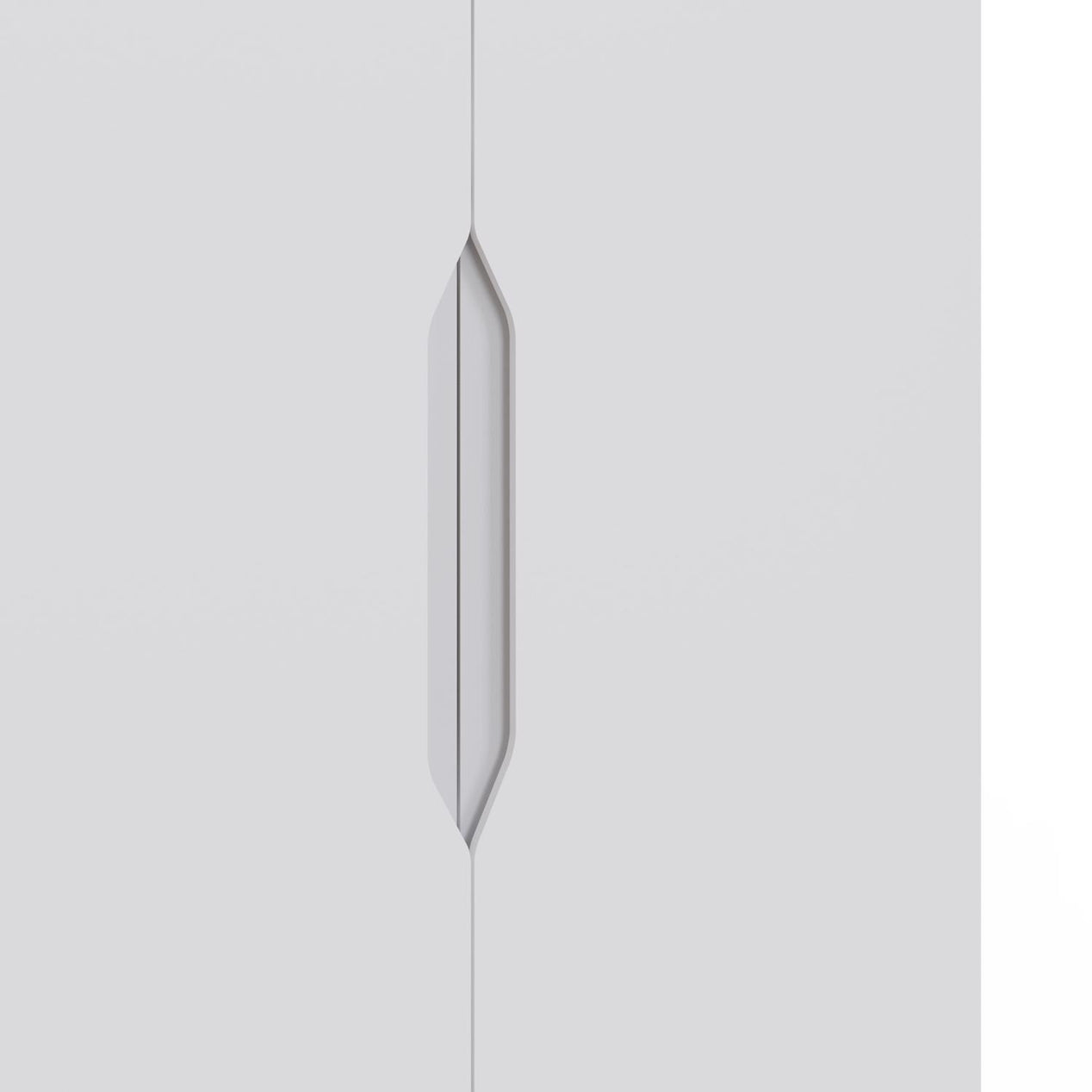 Luno 2 Door Double Wardrobe - White
