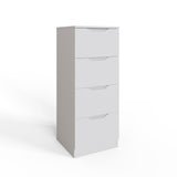 Luno 4 Drawer Tallboy Chest Of Drawers - White