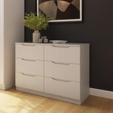 Luno 6 Drawer Chest Of Drawers - White