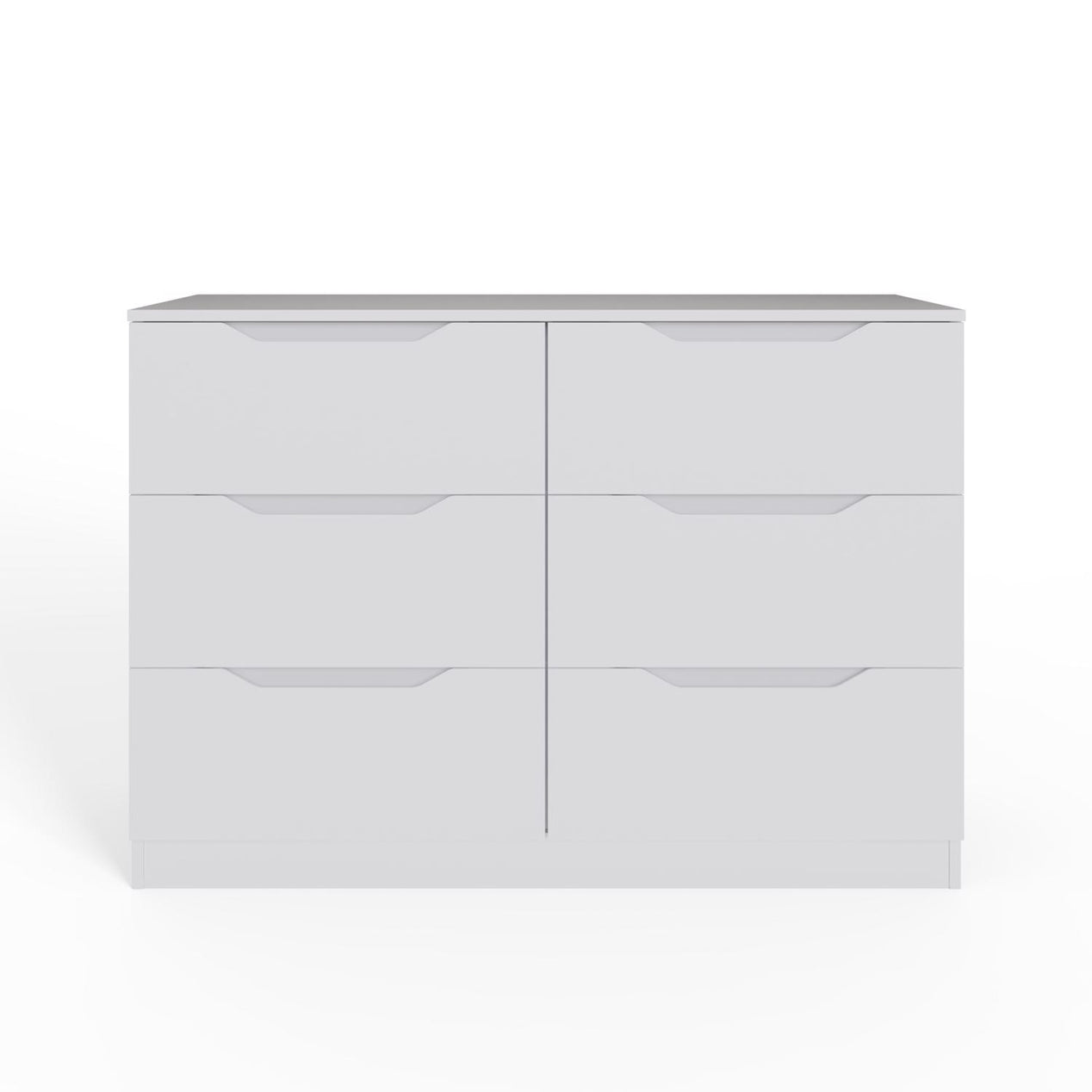 Luno 6 Drawer Chest Of Drawers - White