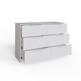 Luno 6 Drawer Chest Of Drawers - White