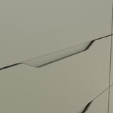 Luno 8 Drawer Chest Of Drawers - Ash Green