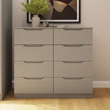 Luno 8 Drawer Chest Of Drawers - Putty