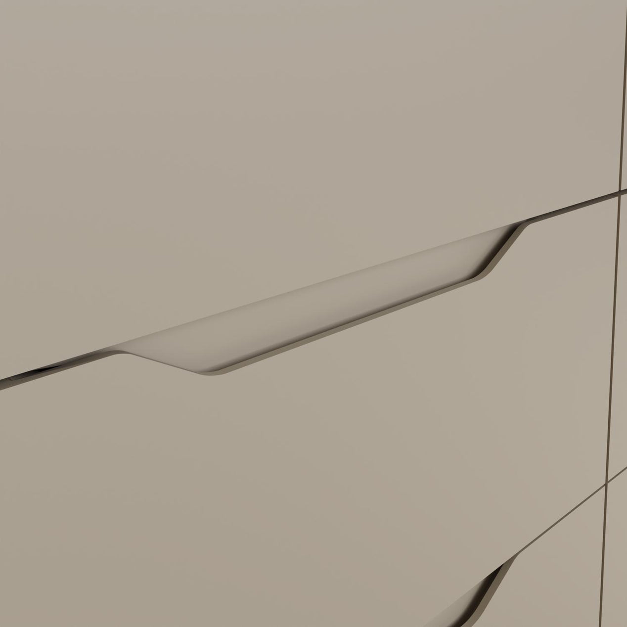 Luno 8 Drawer Chest Of Drawers - Putty