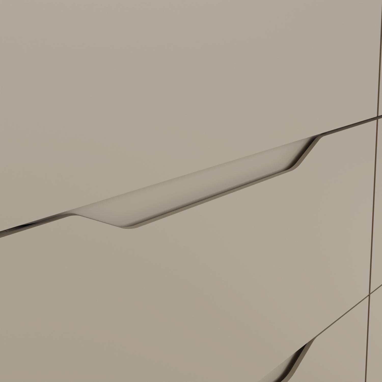 Luno 8 Drawer Chest Of Drawers - Putty