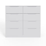 Luno 8 Drawer Chest Of Drawers - White