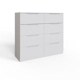 Luno 8 Drawer Chest Of Drawers - White
