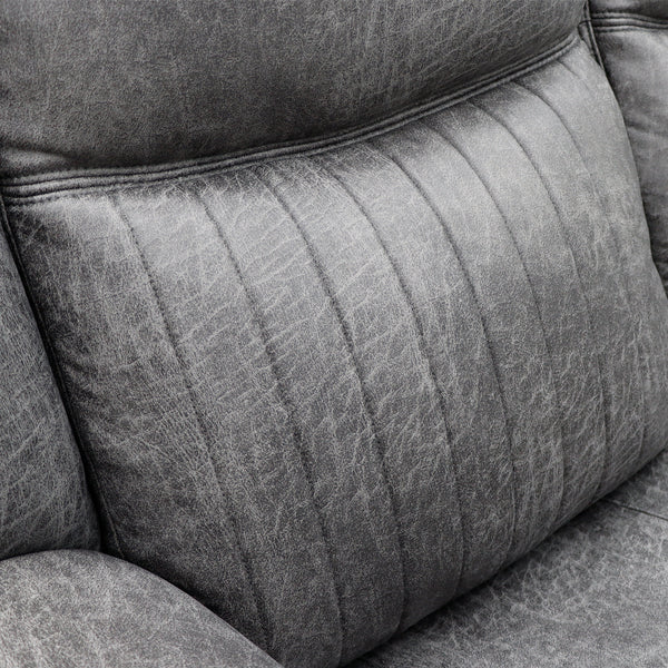 Leon Electric Recliner Sofa Grey Armchair