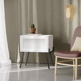 Naive Modern Nightstand Bedside Cabinet White