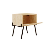 Naive Modern Nightstand Bedside Cabinet Oak