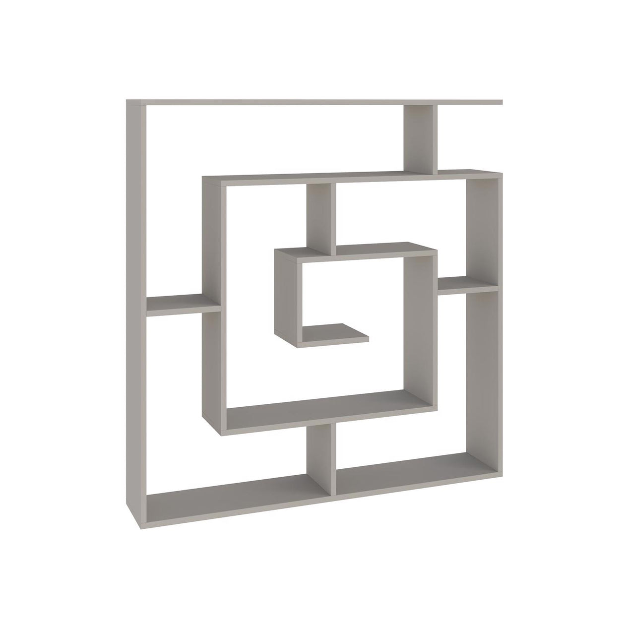 Labirent Modern Bookcase Display Unit Sandstone 129cm High