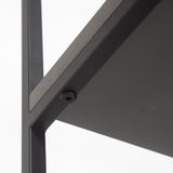 Pal Modern Bookcase Display Unit Anthracite Grey Tall 178cm